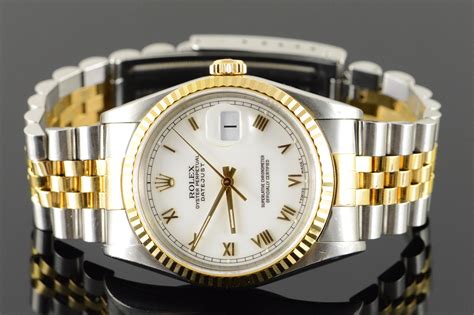 rolex datejust roman numerals white face|Rolex watch with roman numerals.